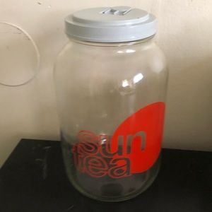 glass tea jar